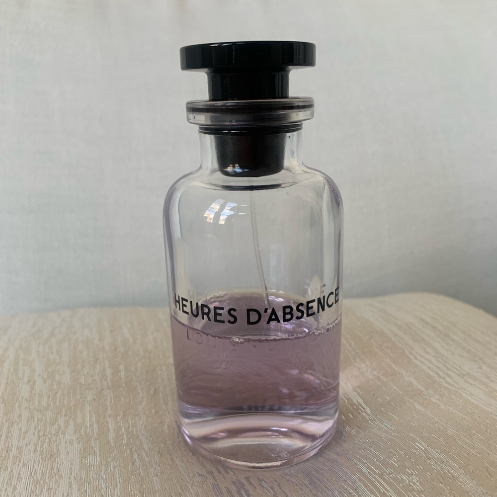 Louis Vuitton HEURES D'ABSENCE used 50% of bottle 100ml 3.4fl oz